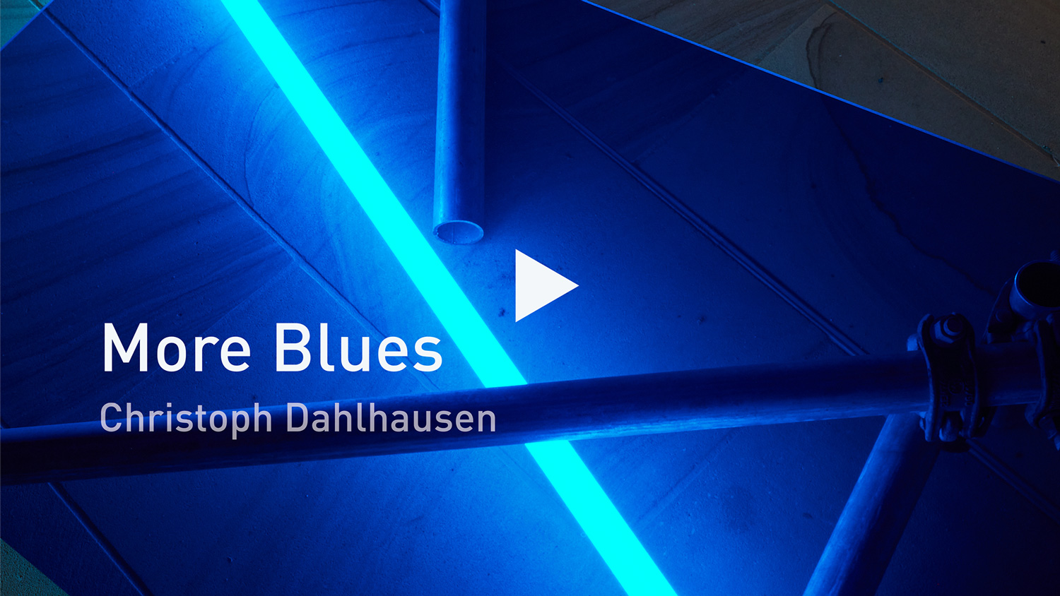 Art-Dokumentation auf Youtube »More Blues« Christoph Dahlhausen