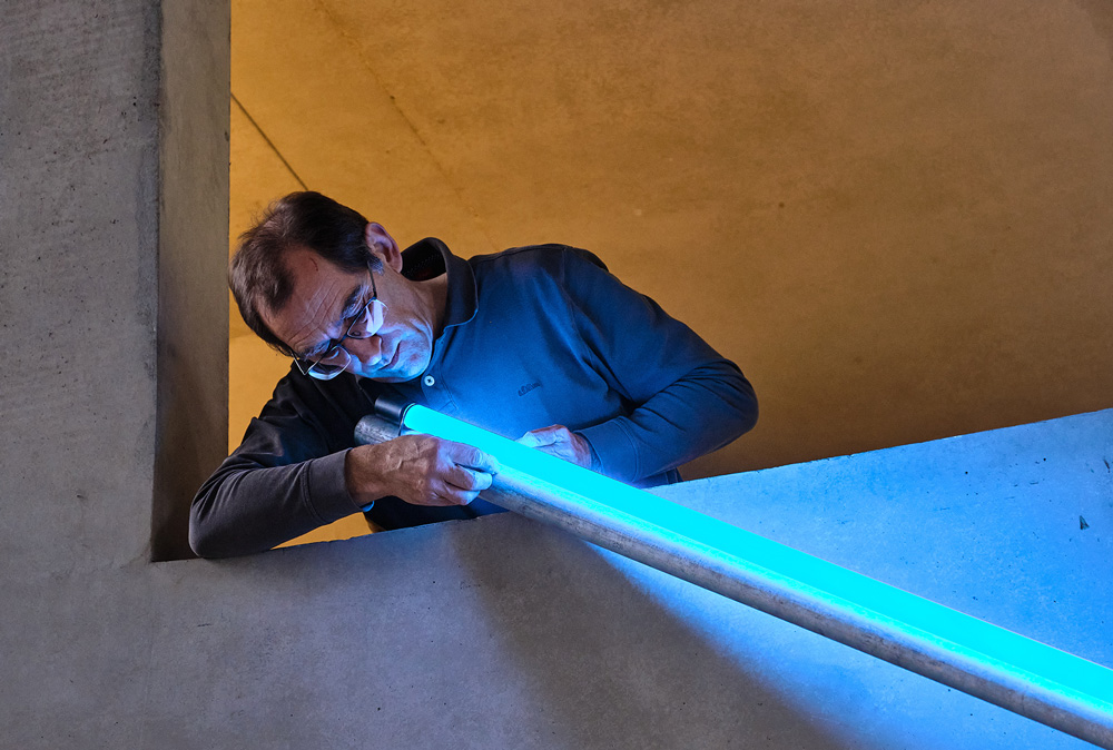 Der Künstler Christoph Dahlhausen