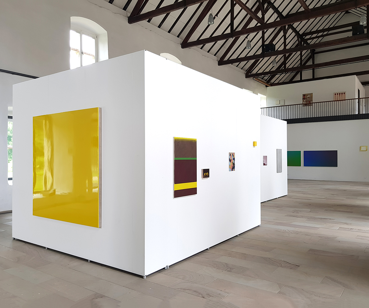Ausstellungsansicht WestFarbe im DA, Kunsthaus Kloster Gravenhorst